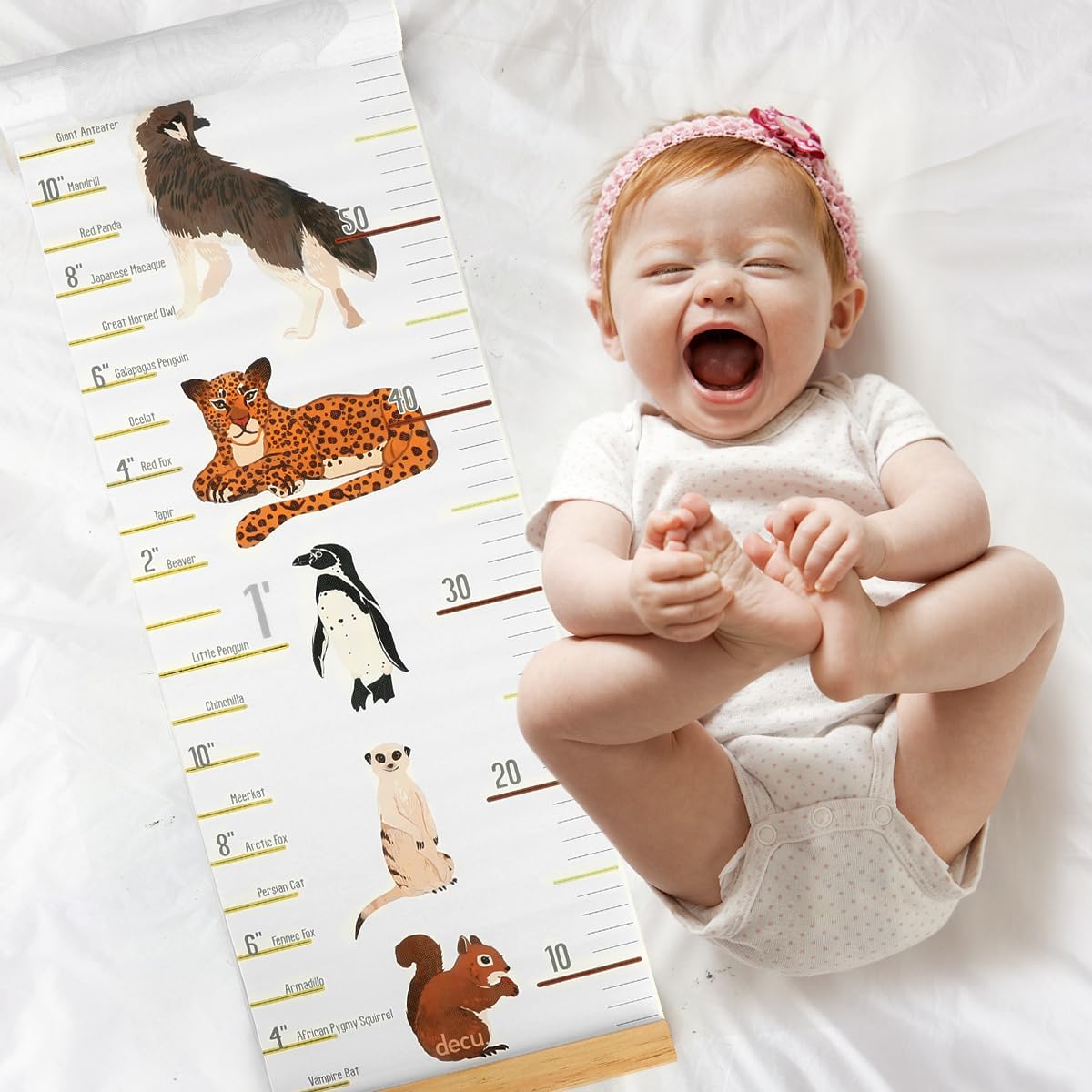 Detalle de MIBOTE Kids’ Height Chart, Canvas