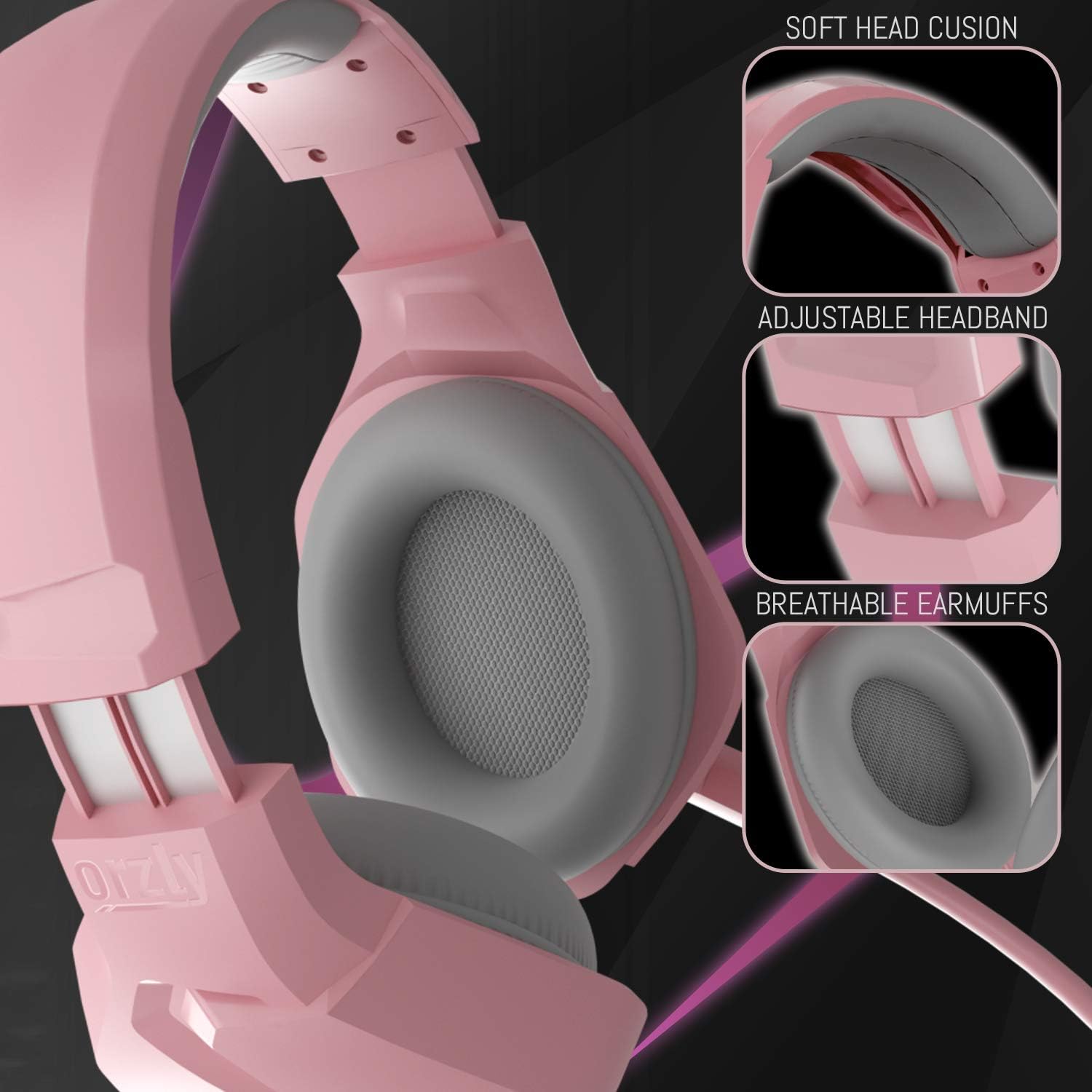 Thumbnail 3 de Orzly Hornet RXH -20: Auriculares Gaming RGB con Micrófono