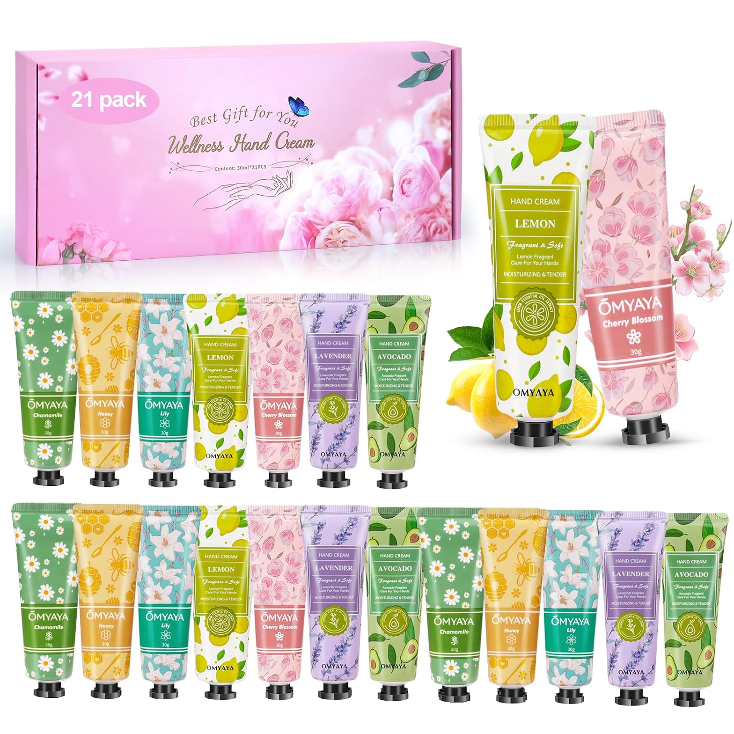 Handcreme Set 21er Pack Duftend