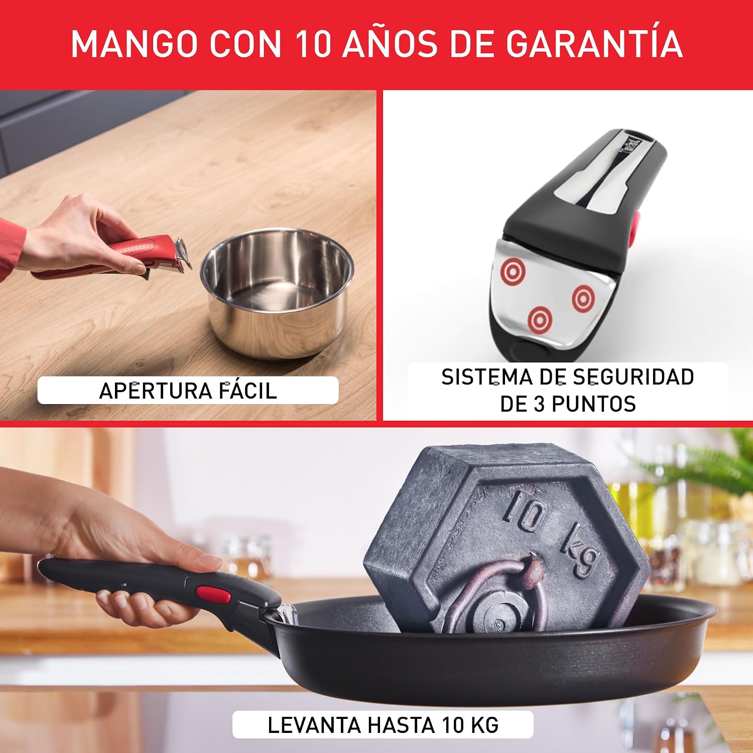 Thumbnail 6 de Tefal Ingenio Emotion juego 24/28 cm con mango extraíble