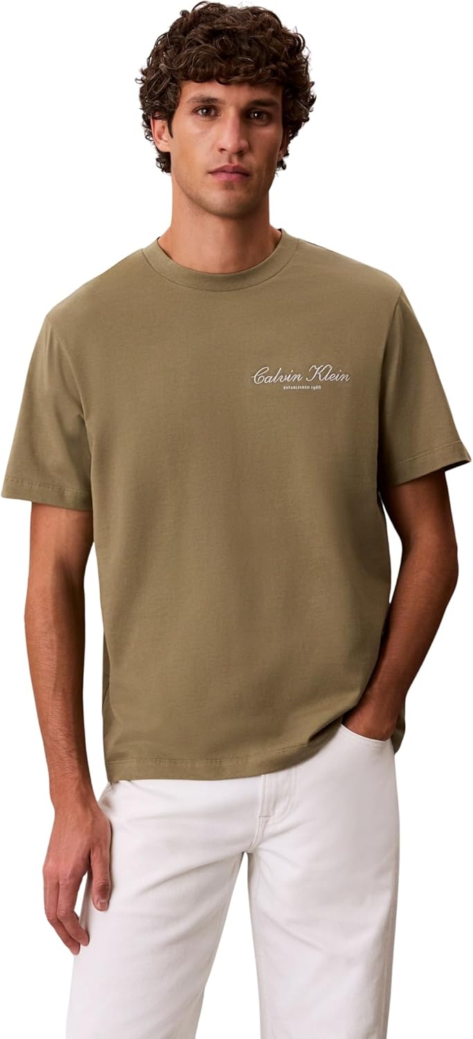 Thumbnail 6 de Calvin Klein 20s March Graphic Seasonal Fashi Lv04rf822g — Maglietta grafica uomo