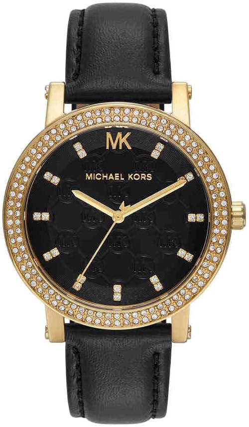 Thumbnail 6 de Michael Kors Corey Montre Femme – Quartz à 3 aiguilles, bracelet acier inoxydable ou cuir blanc