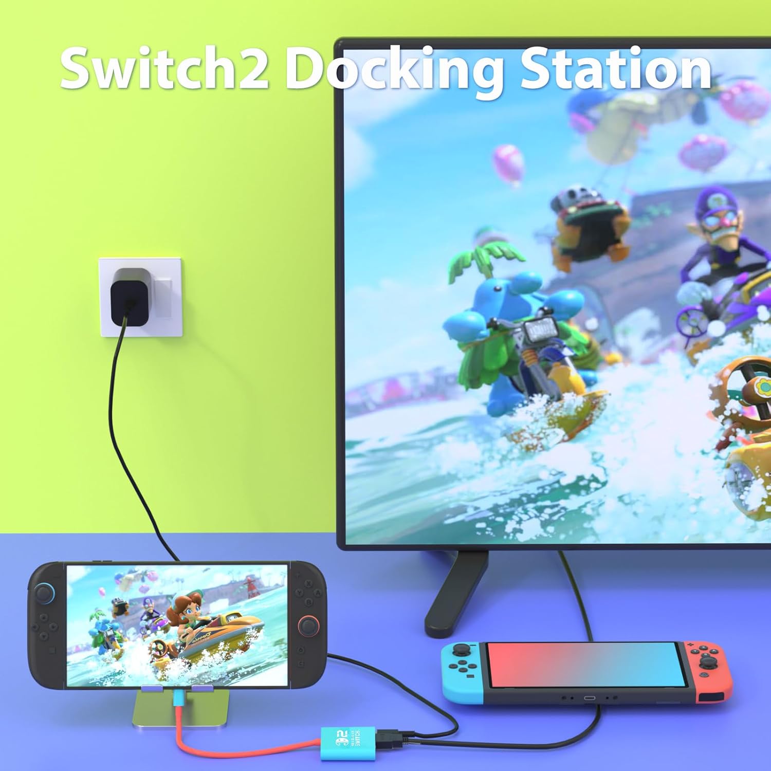 Thumbnail 2 de PURBHE Docking Station USB-C to HDMI Adapter 4K60