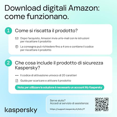 Detalle de Kaspersky Standard Anti-Virus 2026 – 10 dispositivi, 1 anno di sicurezza avanzata
