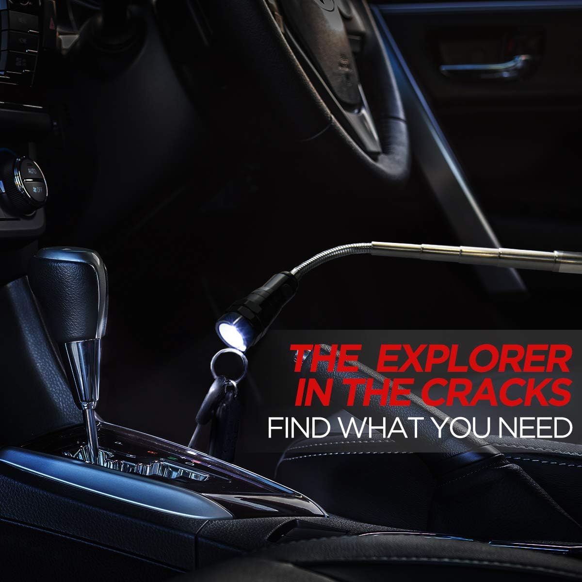 Thumbnail 4 de Teleskopmagnet mit LED 6,6 bis 22 Zoll