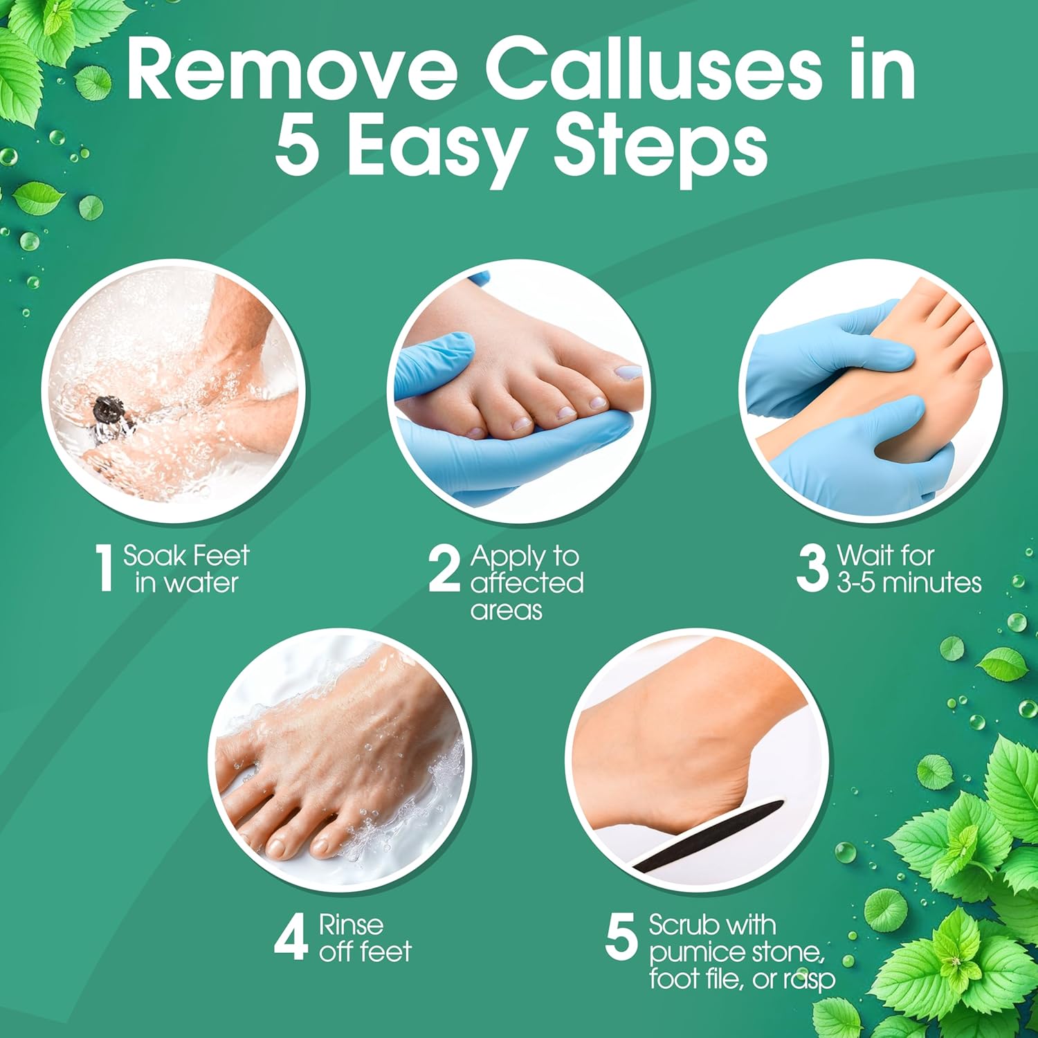 Thumbnail 3 de DeEnti Callus Remover for Feet, 8oz ⚙
