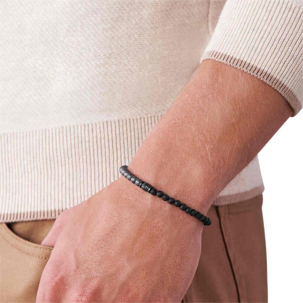 Thumbnail 1 de Fossil Bracciale uomo in acciaio inossidabile opaco