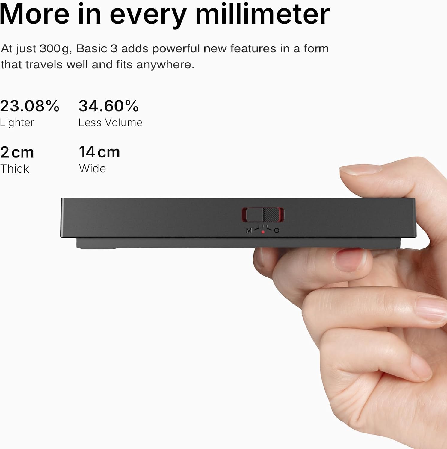 Detalle 2 de TIMEMORE Coffee Scale Basic 3.0: Precise, Portable, and Easy to Use
