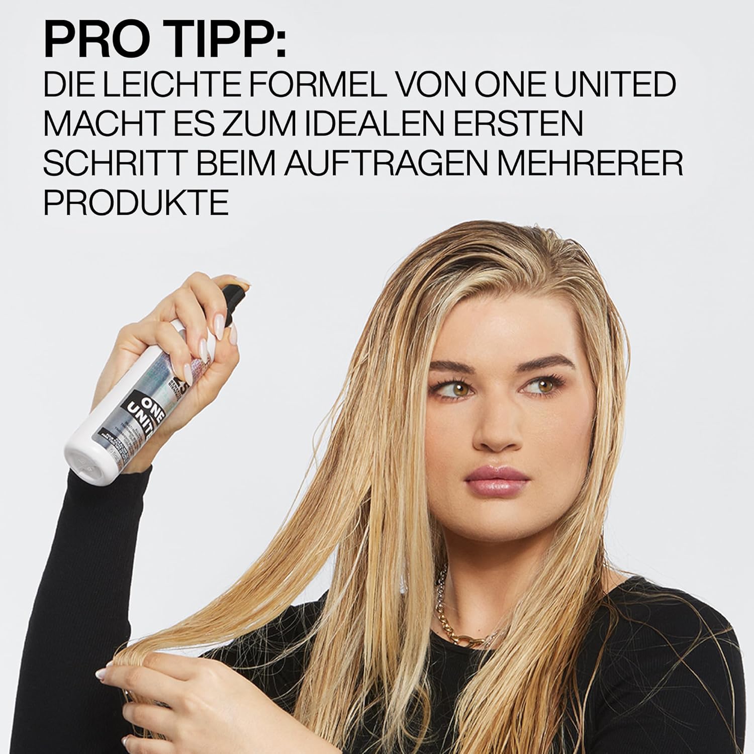 Thumbnail 6 de Redken One United Multi-Benefit Treatment: Feuchtigkeitsspendendes Pflege-Spray mit Hitzeschutz & Anti-Haarbruch