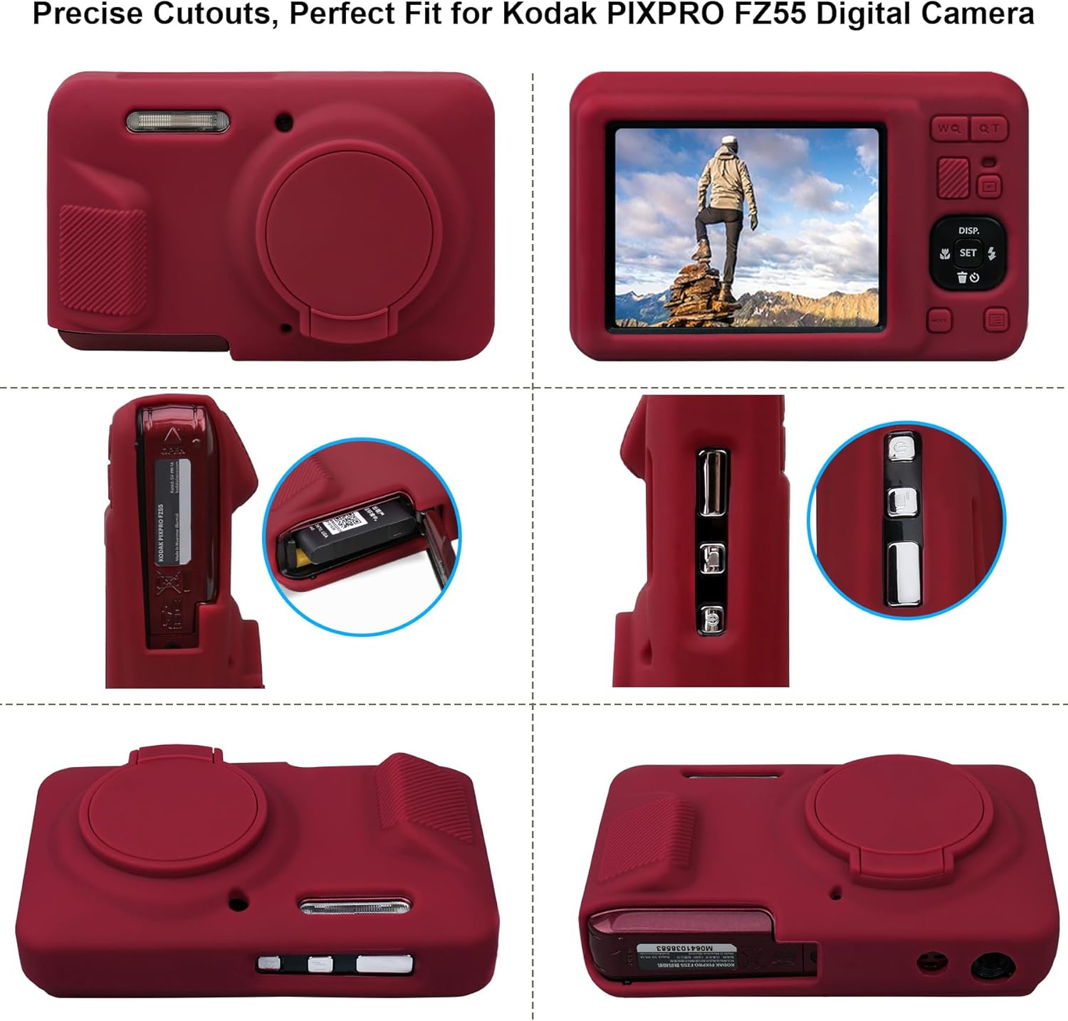Detalle 2 de RAIALL KODAK PIXPRO FZ55 case cover