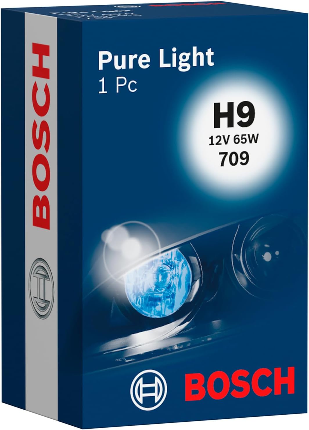 Detalle de Bosch Lampe de phare Pure Light H9 12V 65W – qualité Bosch pour feux de véhicule