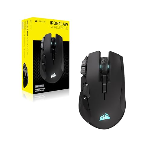 Thumbnail 7 de Corsair IRONCLAW Wireless SE (2026) ratón gaming inalámbrico para manos grandes, sensor 26.000 PPP y 10 botones programables