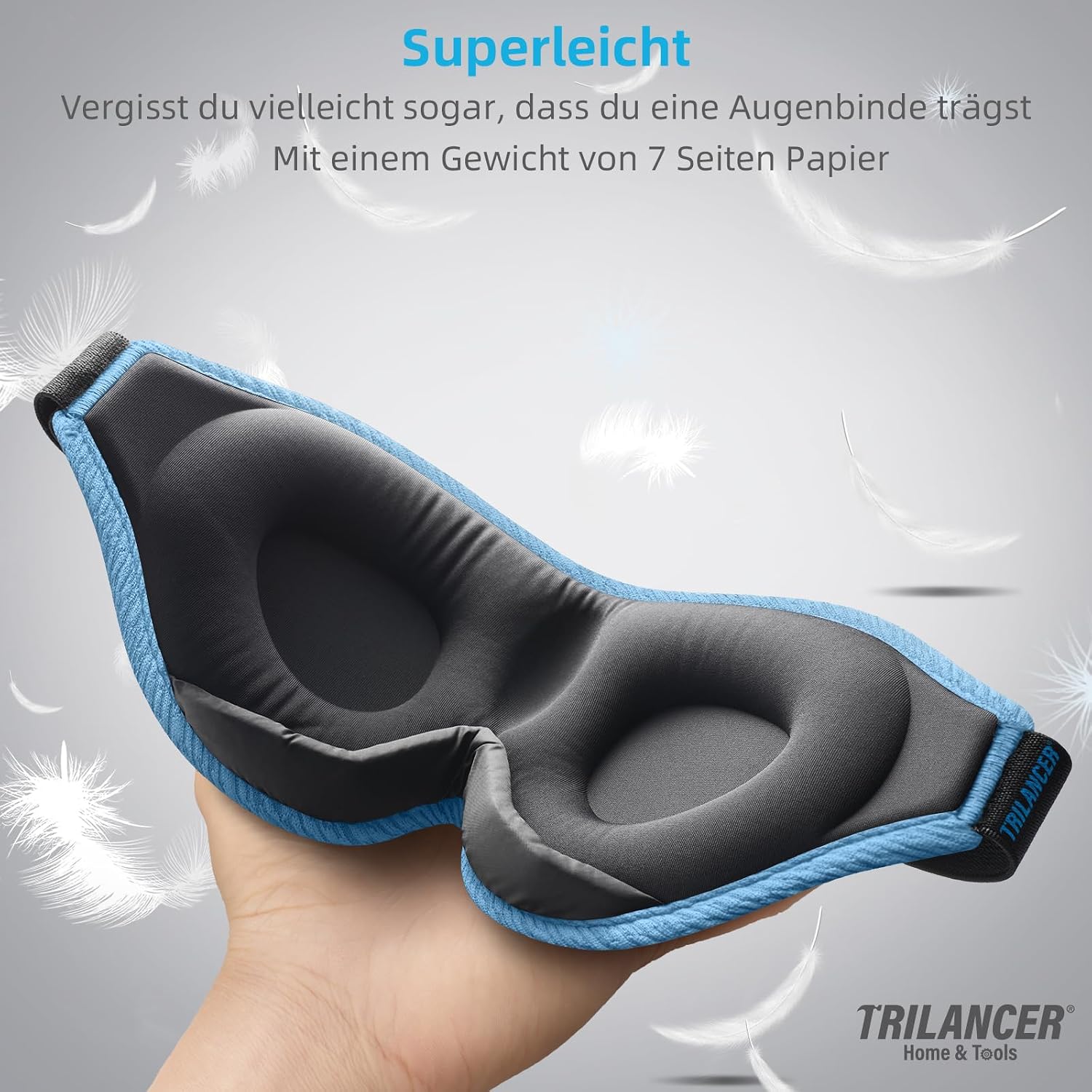 Detalle 2 de Schlafmaske Lichtblock 30 g Blau