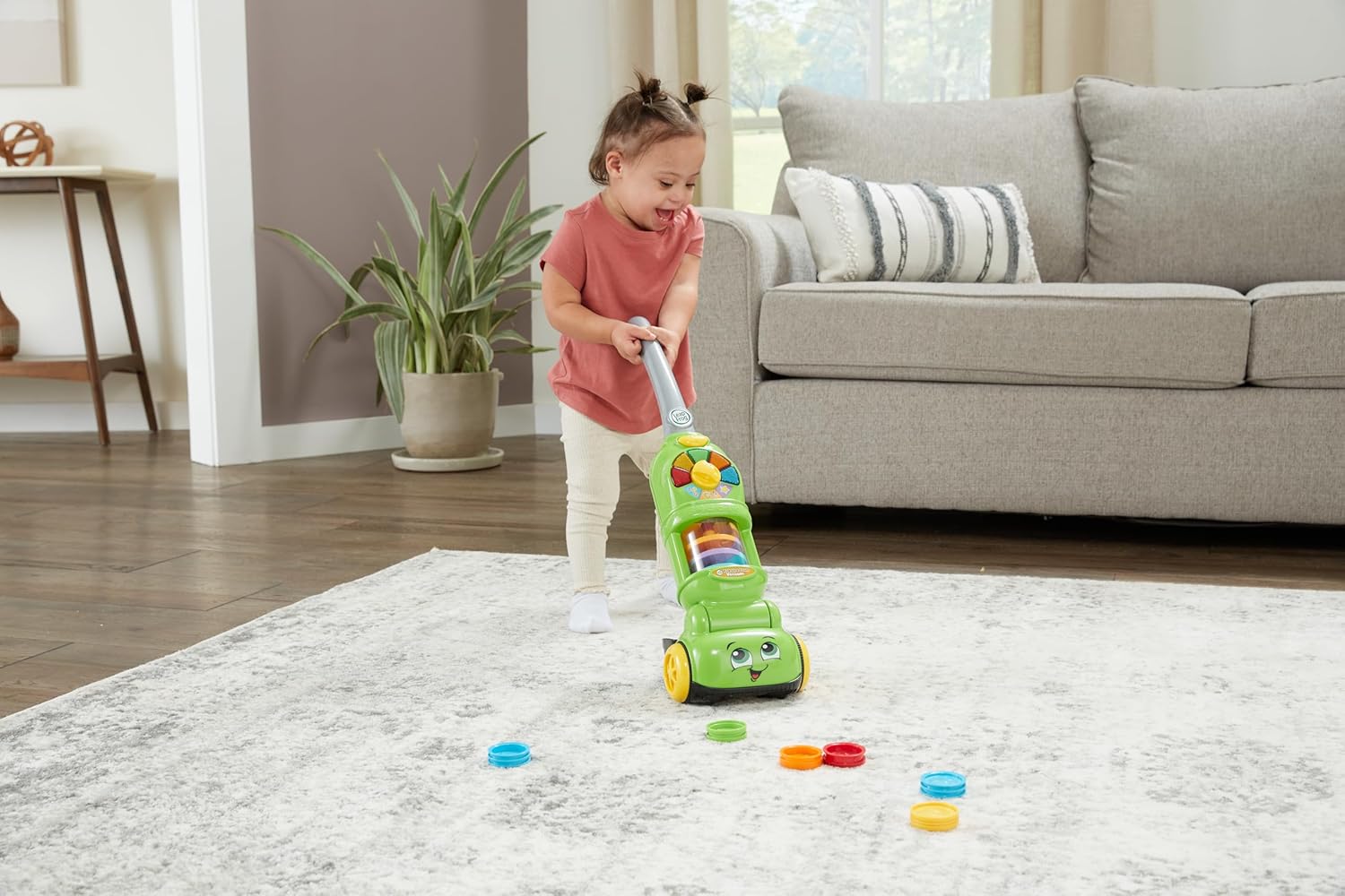 Detalle de LeapFrog Pick Up & Count Vacuum: a colourful counting role‑play toy for toddlers