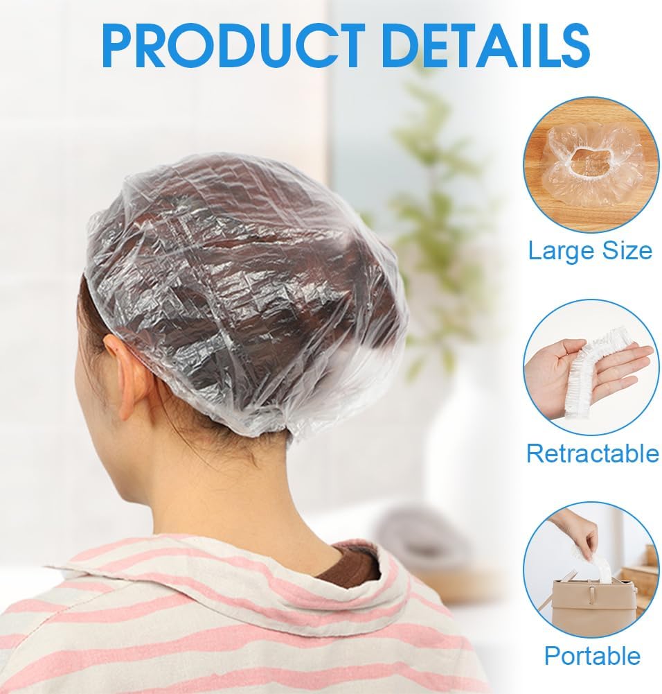 Detalle 2 de AOGOE 100PCS Cuffie Doccia 42cm