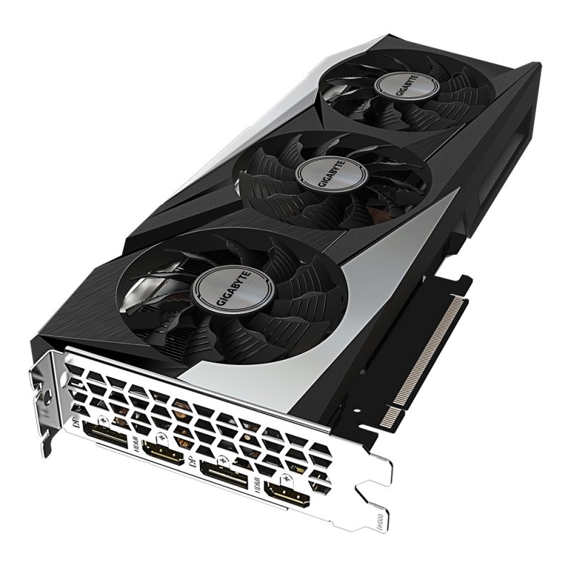 Detalle de Gigabyte GeForce RTX 3060 GAMING OC 12GB GDDR6 Rev 2.0, tarjeta gráfica