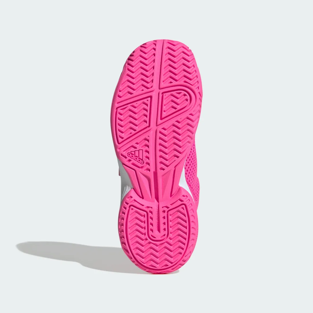 Thumbnail 2 de Adidas Courtflash Hook-and-Loop Tennis (Niños) — Rosa