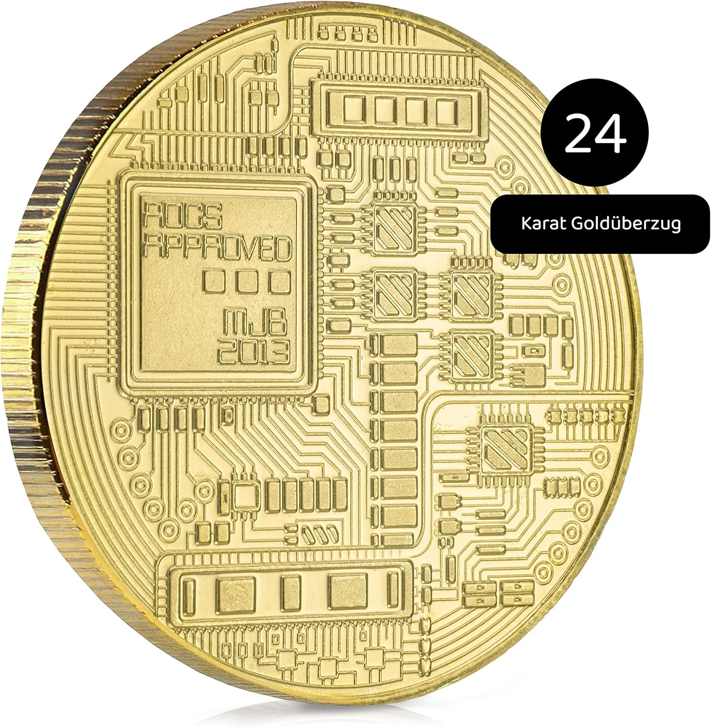 Thumbnail 2 de Satoshi Nakamoto Bitcoin Münze 2x
