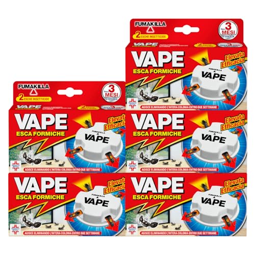 Detalle de Eurocali Vape Esca Formiche – Elimina l’intera colonia per 3 mesi in 5 confezioni