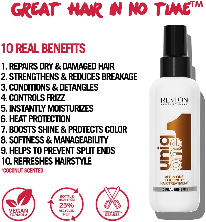 Thumbnail 1 de Revlon Professional UniqOne Hair Treatment (150ml) leave-in hair treatment