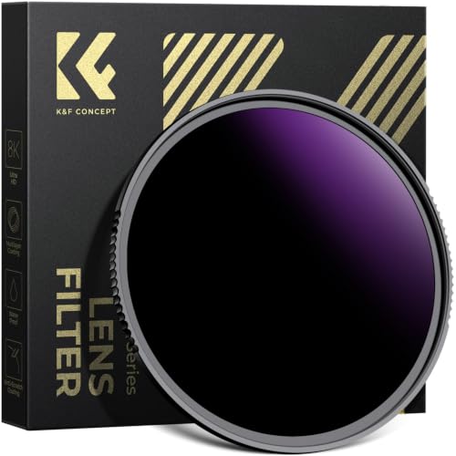 Detalle de K&F CONCEPT 67mm Filtro ND1000000 para Eclipse Solar – Certificado ISO 12312-2