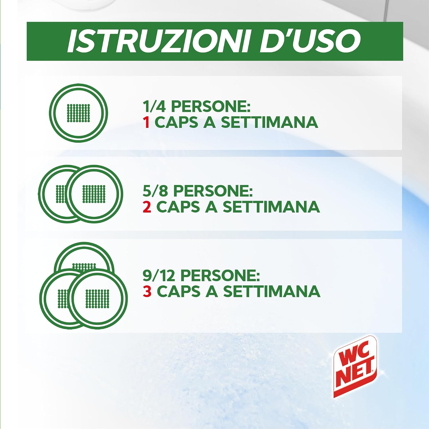 Thumbnail 4 de Wc Net Professional - Fosse Biologiche Capsule Idrosolubili (20 Capsule) per un Funzionamento Senza Ingorghi