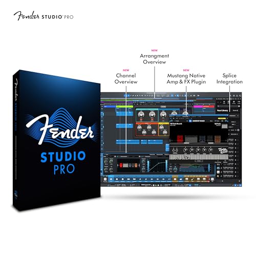 Detalle de Fender Studio Pro Perpetual License by PreSonus Audio Electronics