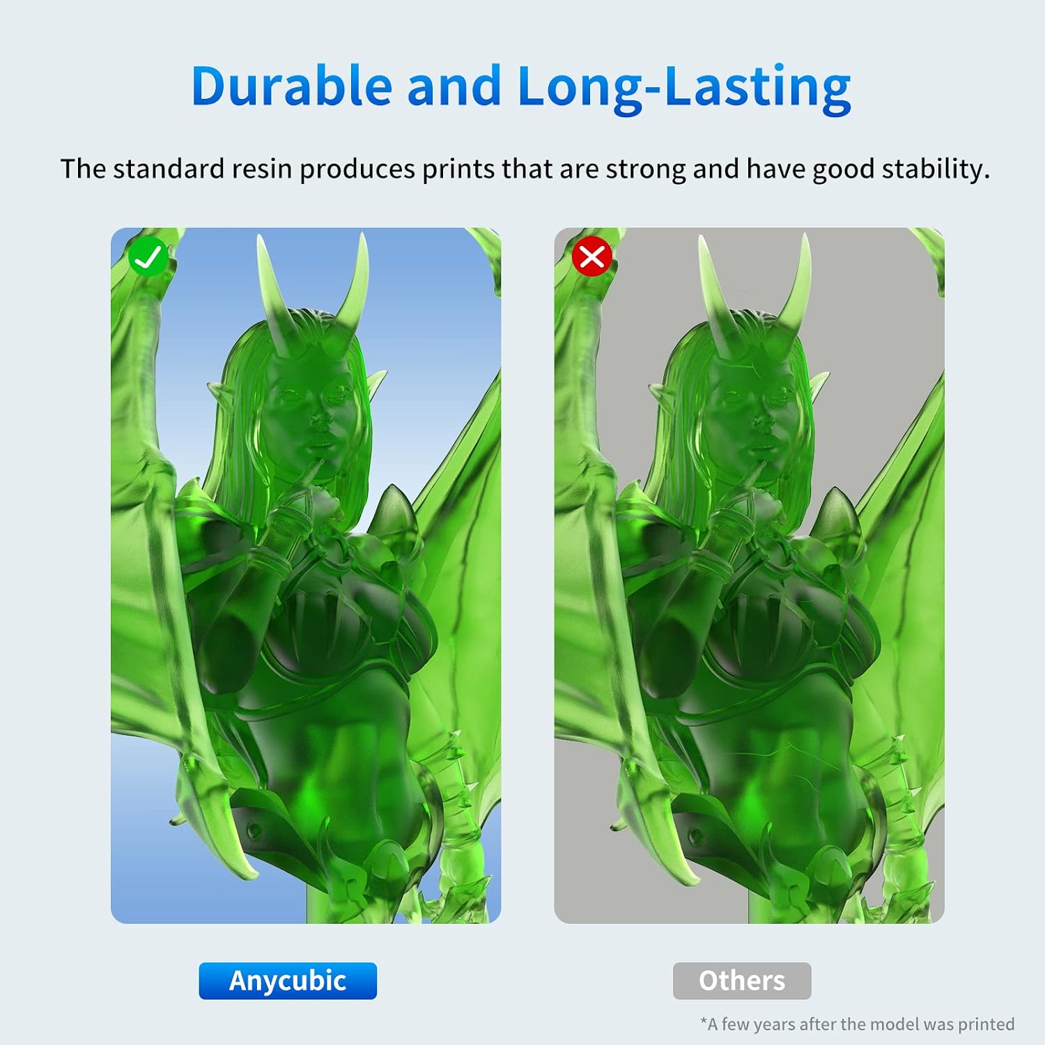 Detalle 1 de ANYCUBIC 3D Printer Resin, 1kg