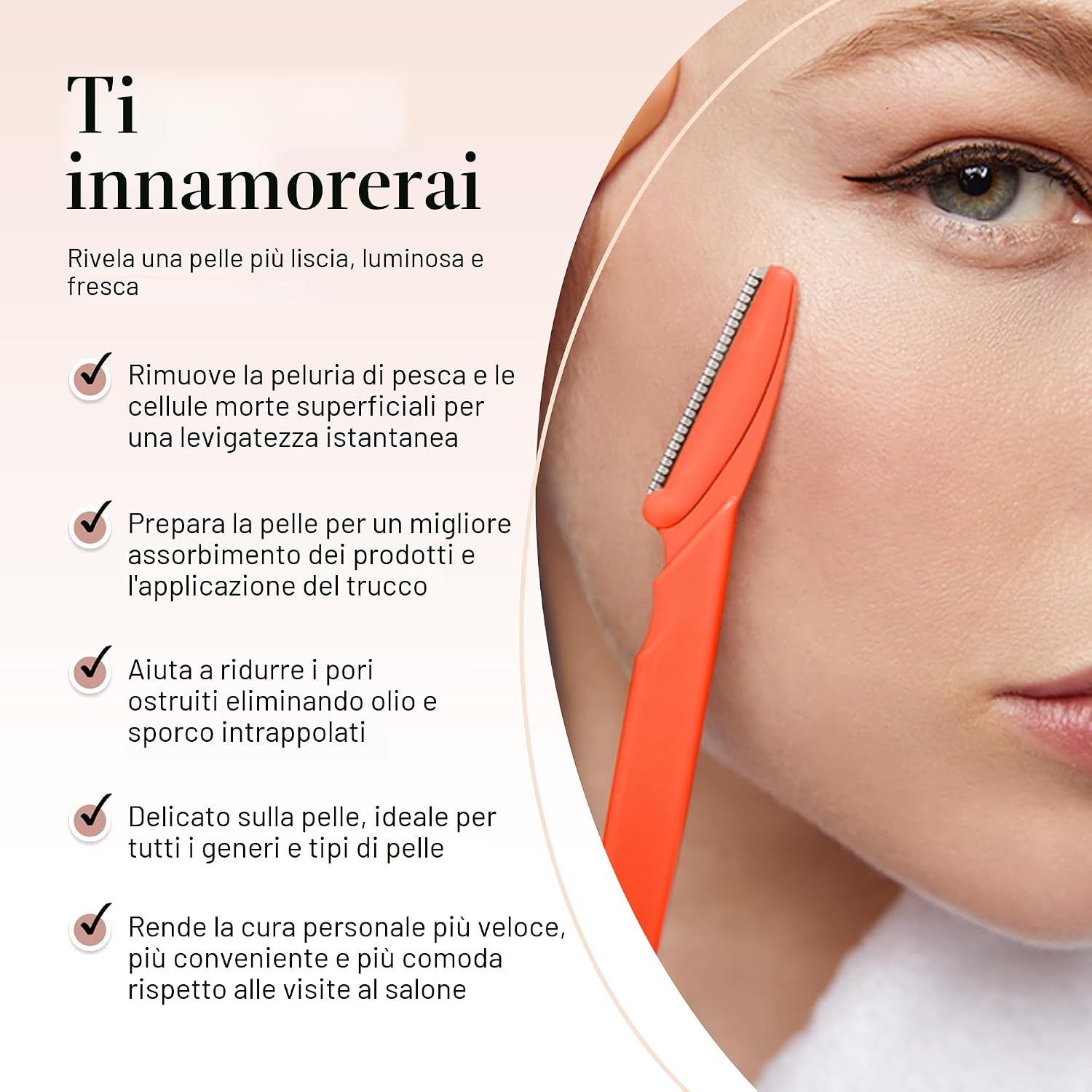 Thumbnail 2 de Kitsch Dermaplaning Tool Corallo 12 pezzi
