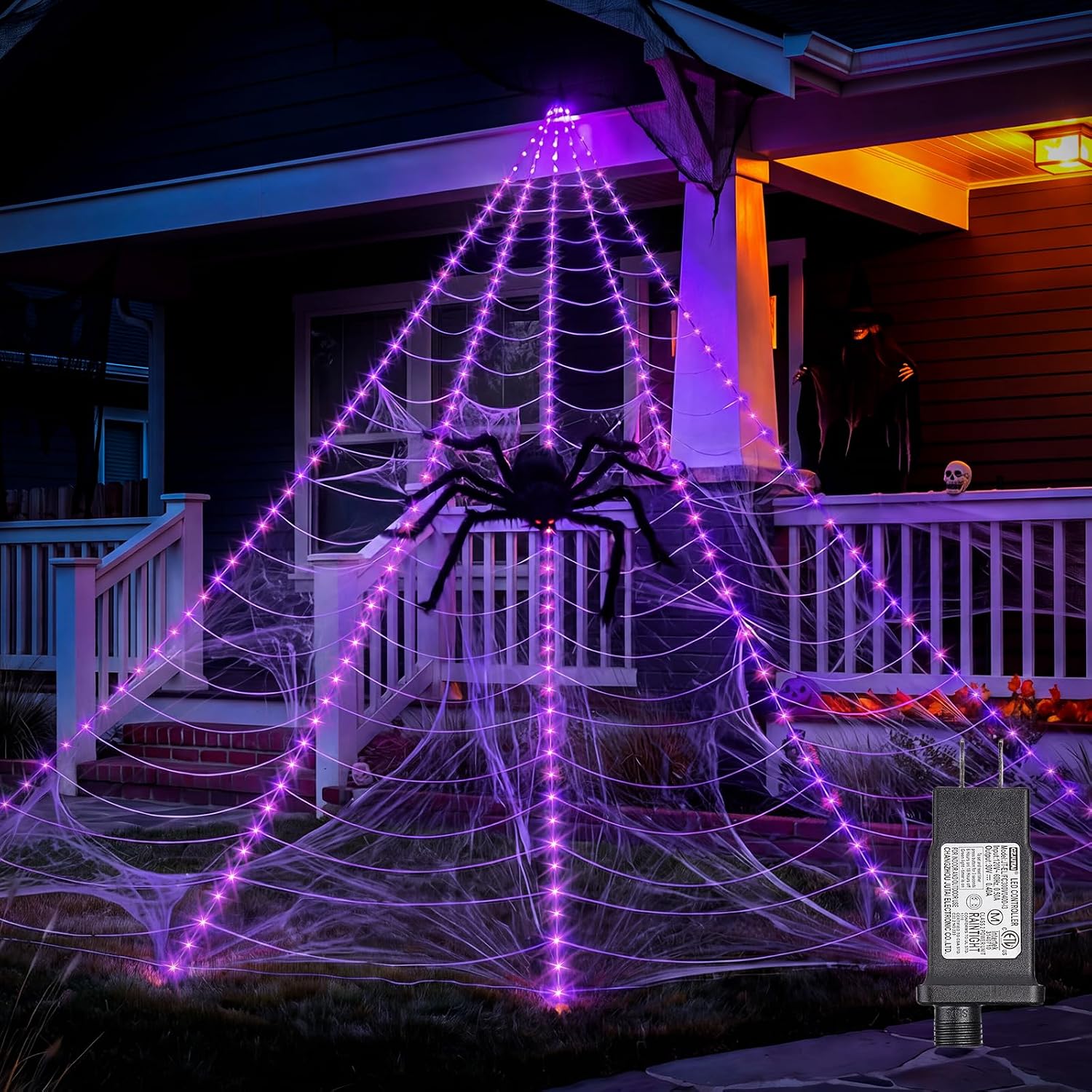 Detalle de Brightown Spider Web Lights 255 LEDs