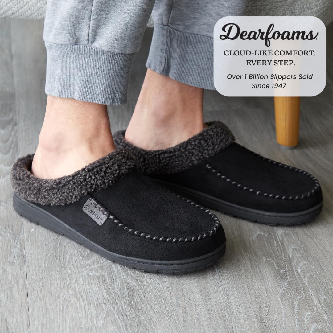 Thumbnail 6 de Dearfoams Men's Clog Slippers with Memory Foam