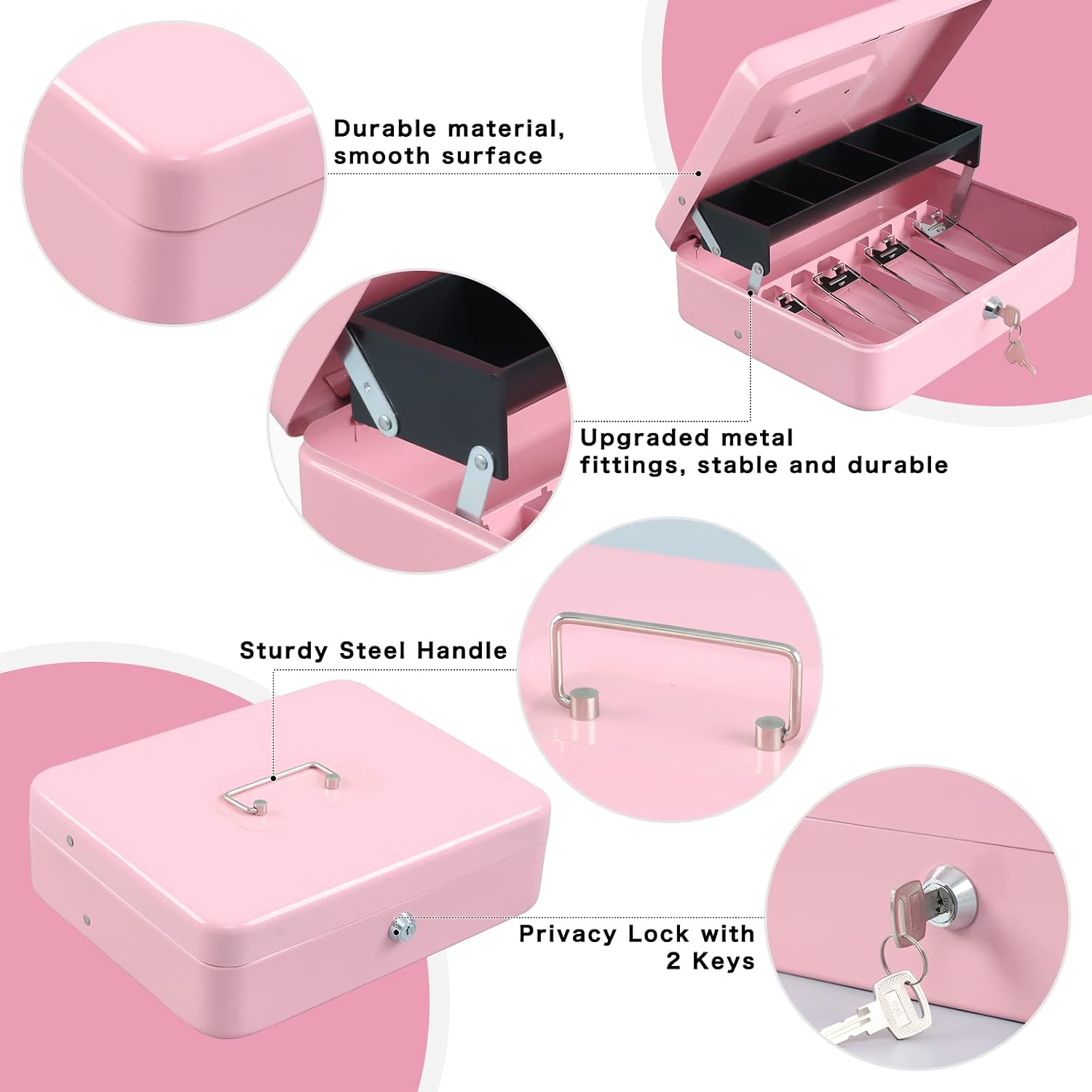 Detalle de xydled Cash Box, Pink