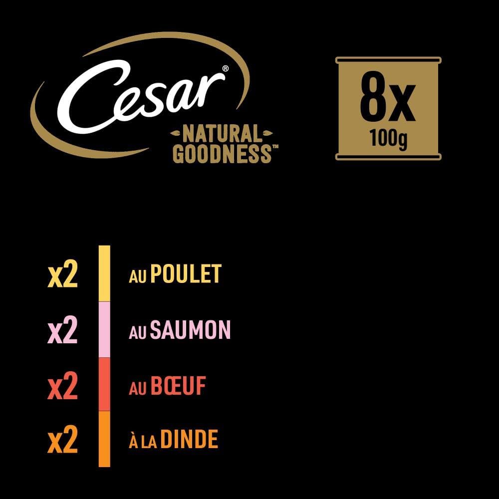 Thumbnail 6 de Cesar barquettes Natural Goodness en sauce (casserole) – lot de 24 x 100 g, 4 variétés