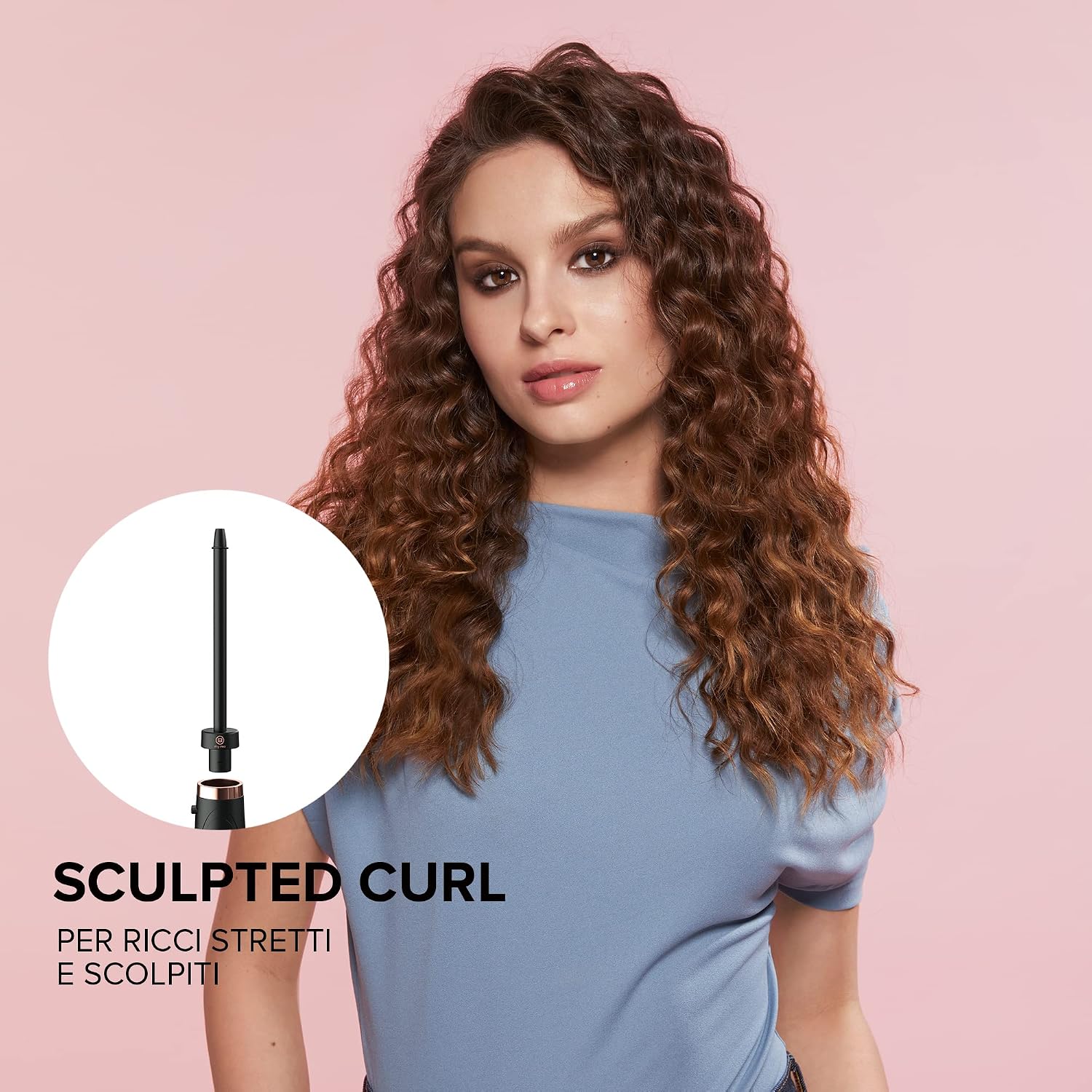 Thumbnail 6 de Bellissima Imetec My Pro Twist & Style GT22 100: manico per styler arricciacapelli con temperatura automatica e orientabile