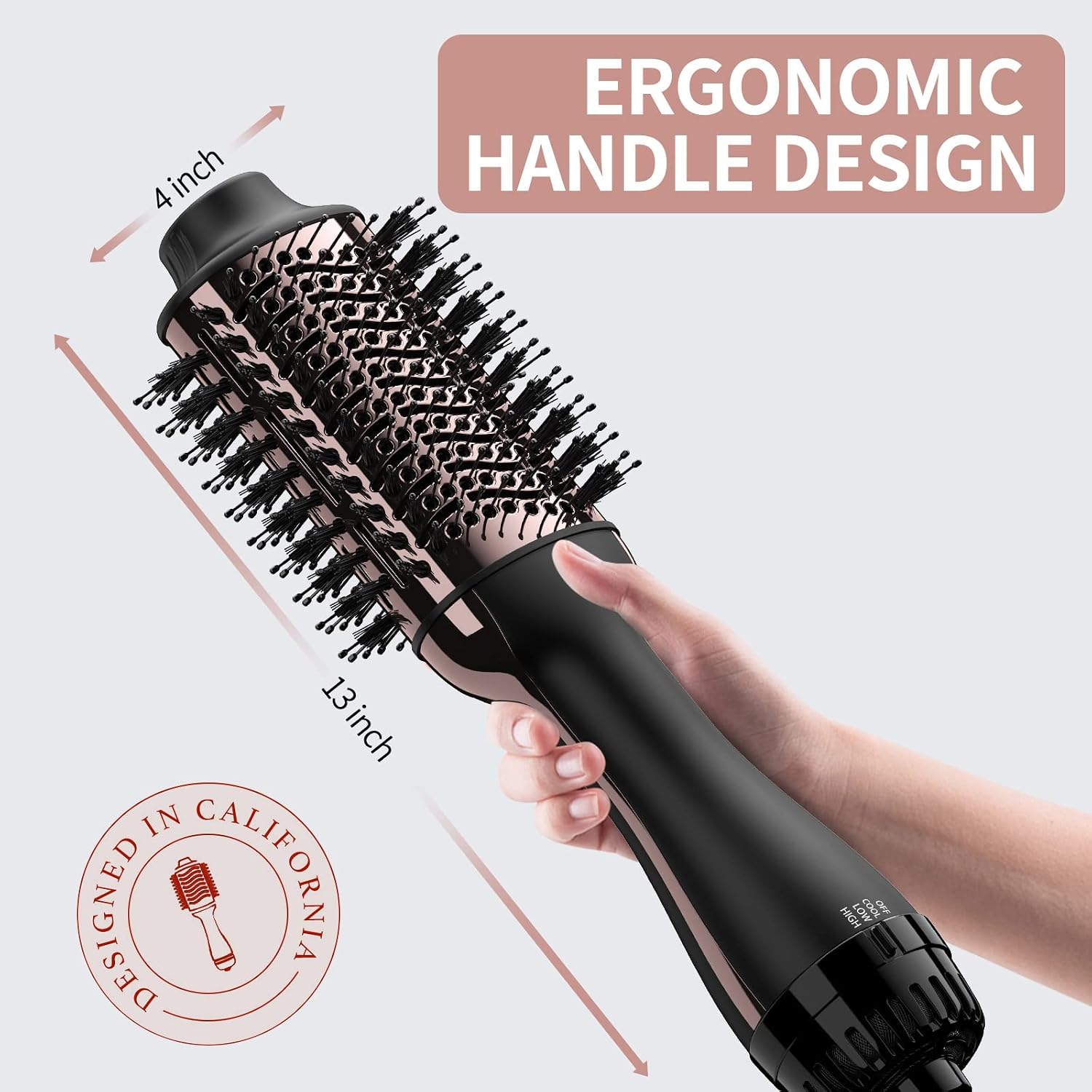 Detalle 1 de Umeely Hair Dryer Brush 4-in-1