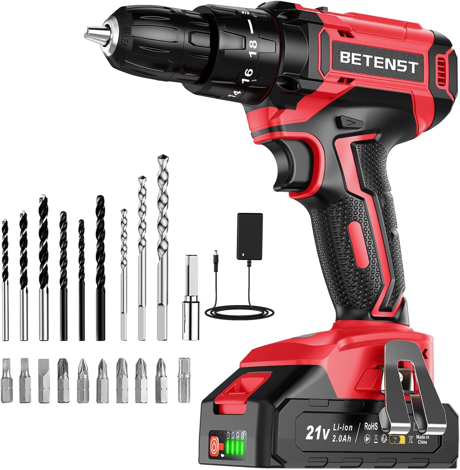 BETENST Avvitatore a Batteria 21V: Potenza, versatilità e praticità per il fai-da-te