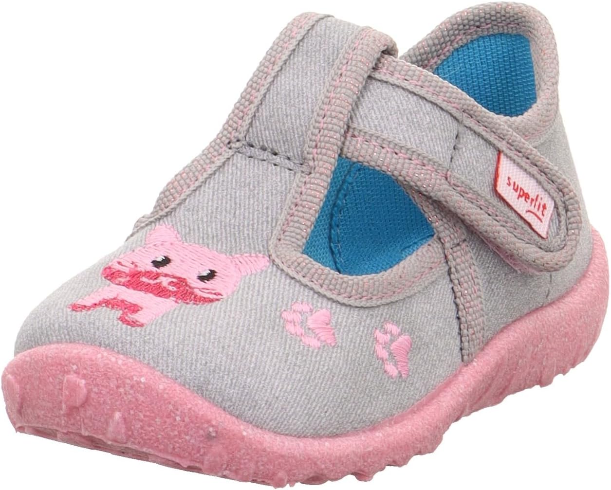 Thumbnail 5 de Superfit Mädchen Spotty Hausschuhe 1-009256 – bequeme Hausschuhe mit flexibler Laufsohle