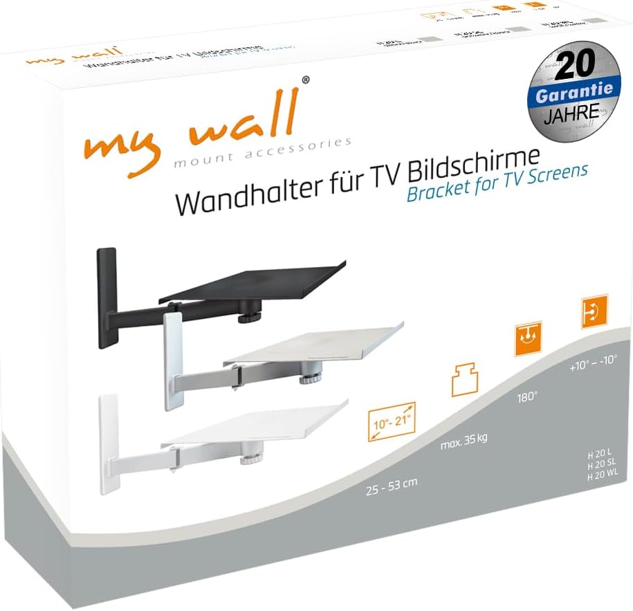 Thumbnail 5 de myWall H20L uchwyt ścienny do TV 10–21 cali, do 35 kg, z regulacją