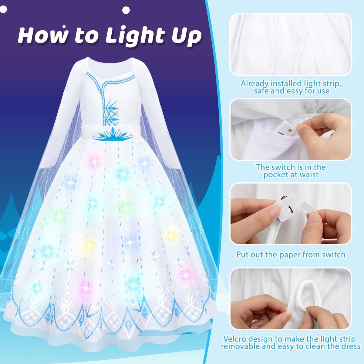 Thumbnail 4 de MELAND 3–10 Princess Dress Up