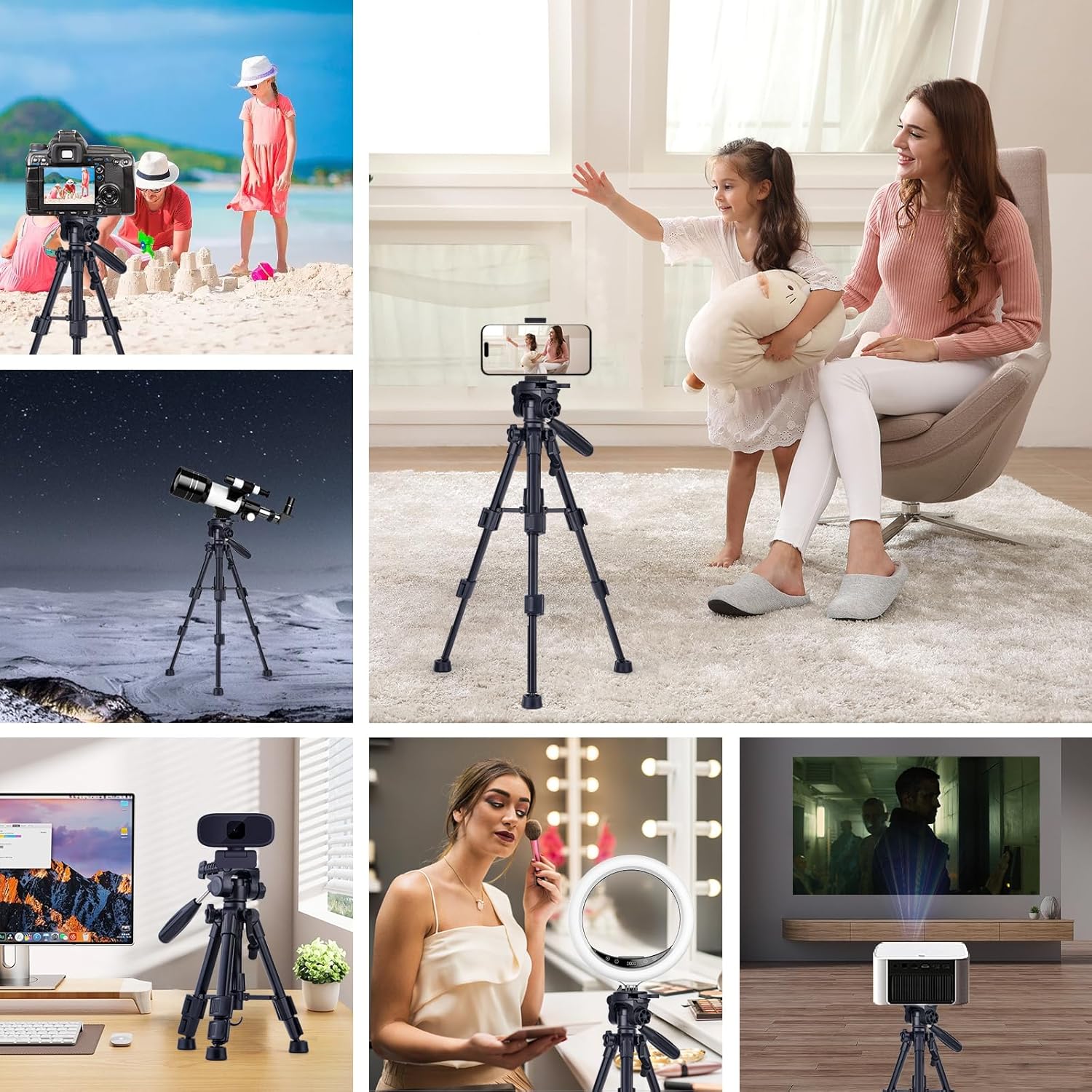 Detalle de LINKCOOL mini desktop tripod 62cm