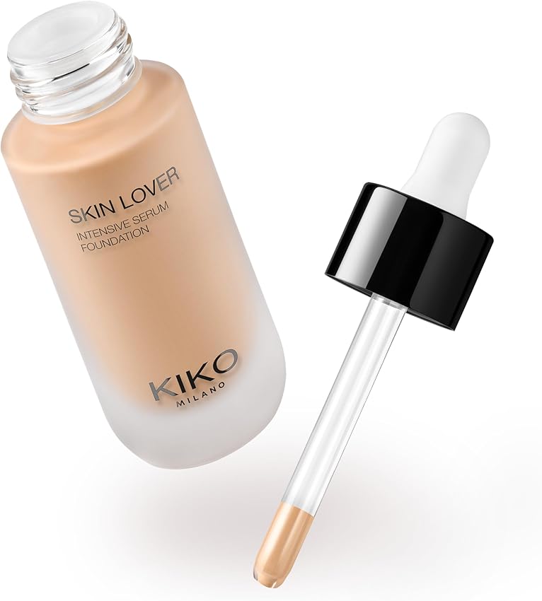 Detalle 2 de KIKO Milano Skin Lover Intensive Serum Foundation 8.5WR base hidratante de larga duración