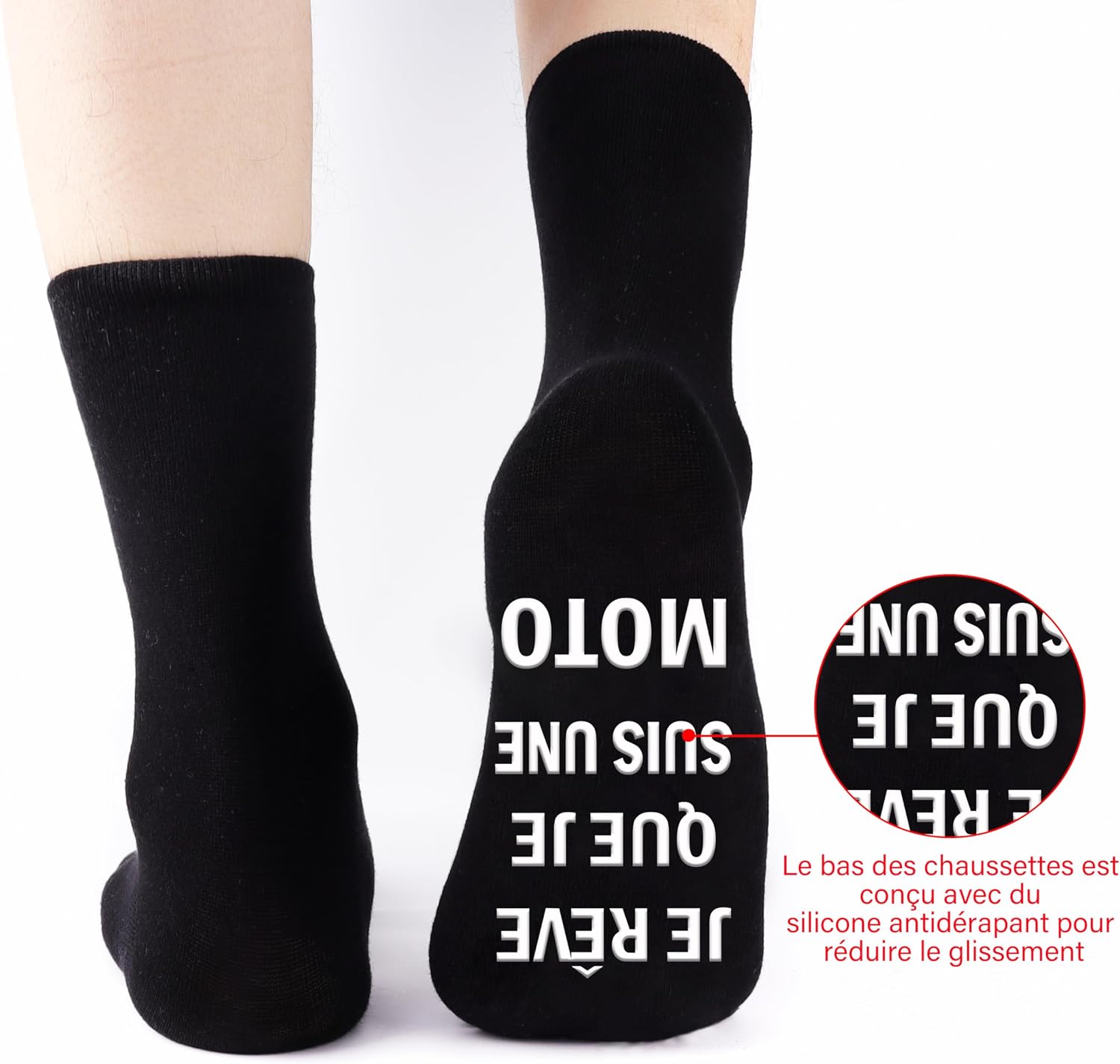 Thumbnail 1 de Chaussettes Rigolote moto 43-46