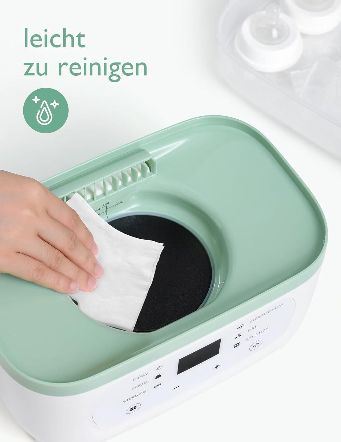 Thumbnail 6 de momcozy Elektrischer Dampfsterilisator 8 Flaschen