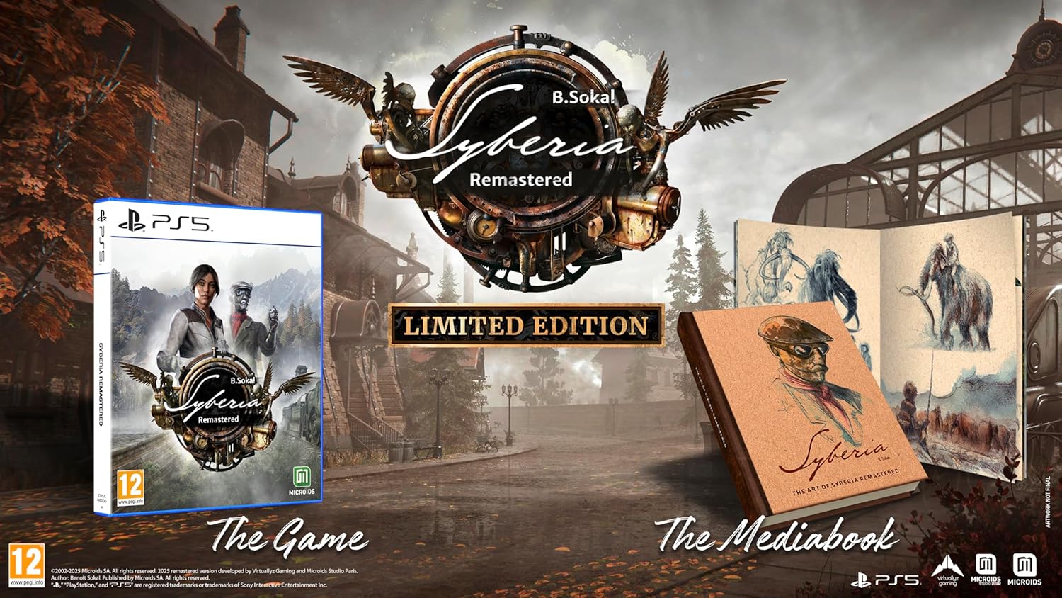 Thumbnail 2 de Syberia Remastered Limited Edition para PS5 (MICROÏDS)