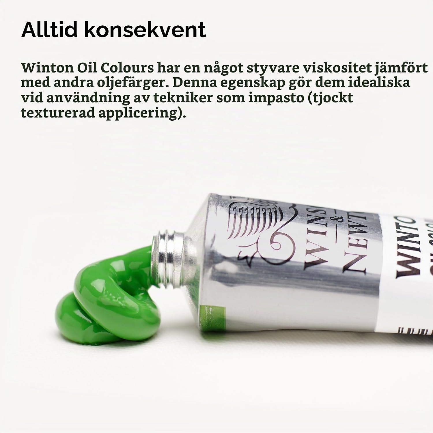Detalle de Winsor & Newton Winton oljefärg Dioxazinlila, 200 ml