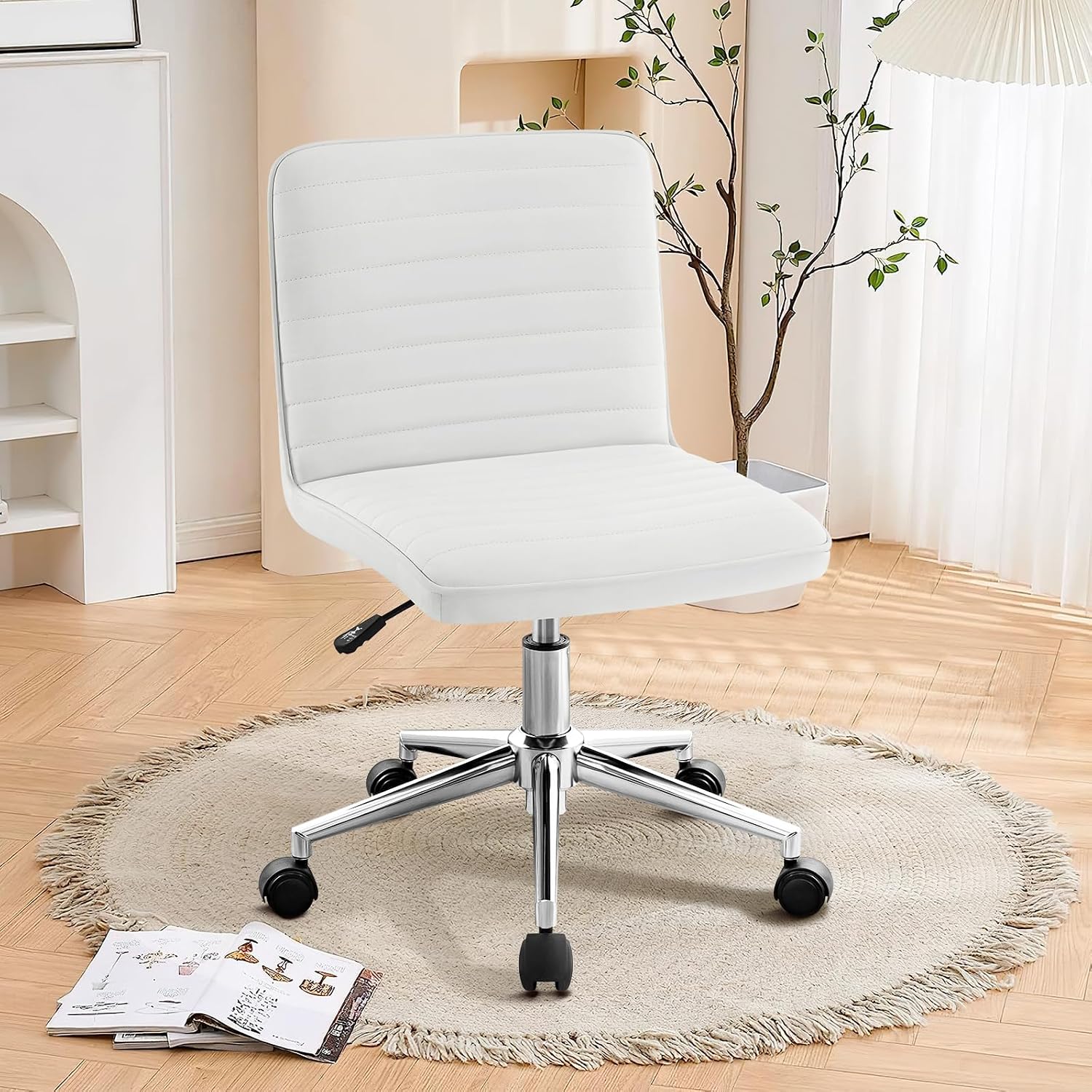 Thumbnail 6 de Hellove Chaise de Bureau sans Accoudoirs 43–57 cm