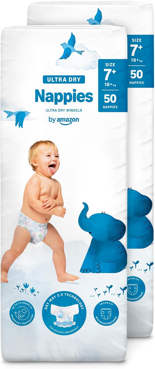 Thumbnail 6 de By Amazon 86 Ultra Dry Nappies Size 3
