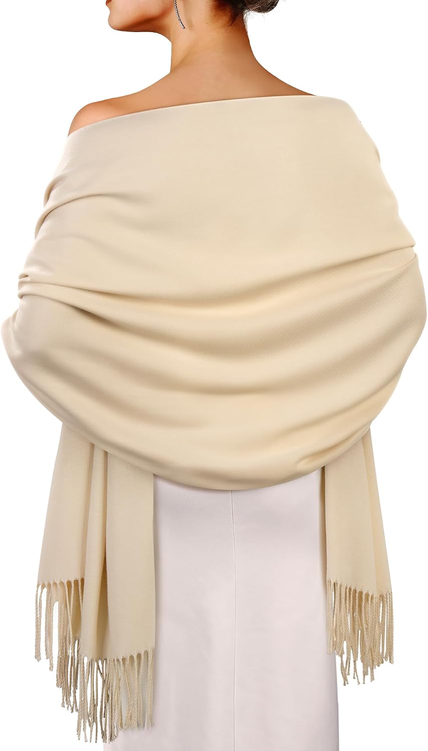 Detalle de FURTALK Shawl Wrap, 25.6 × 76.8 Inches