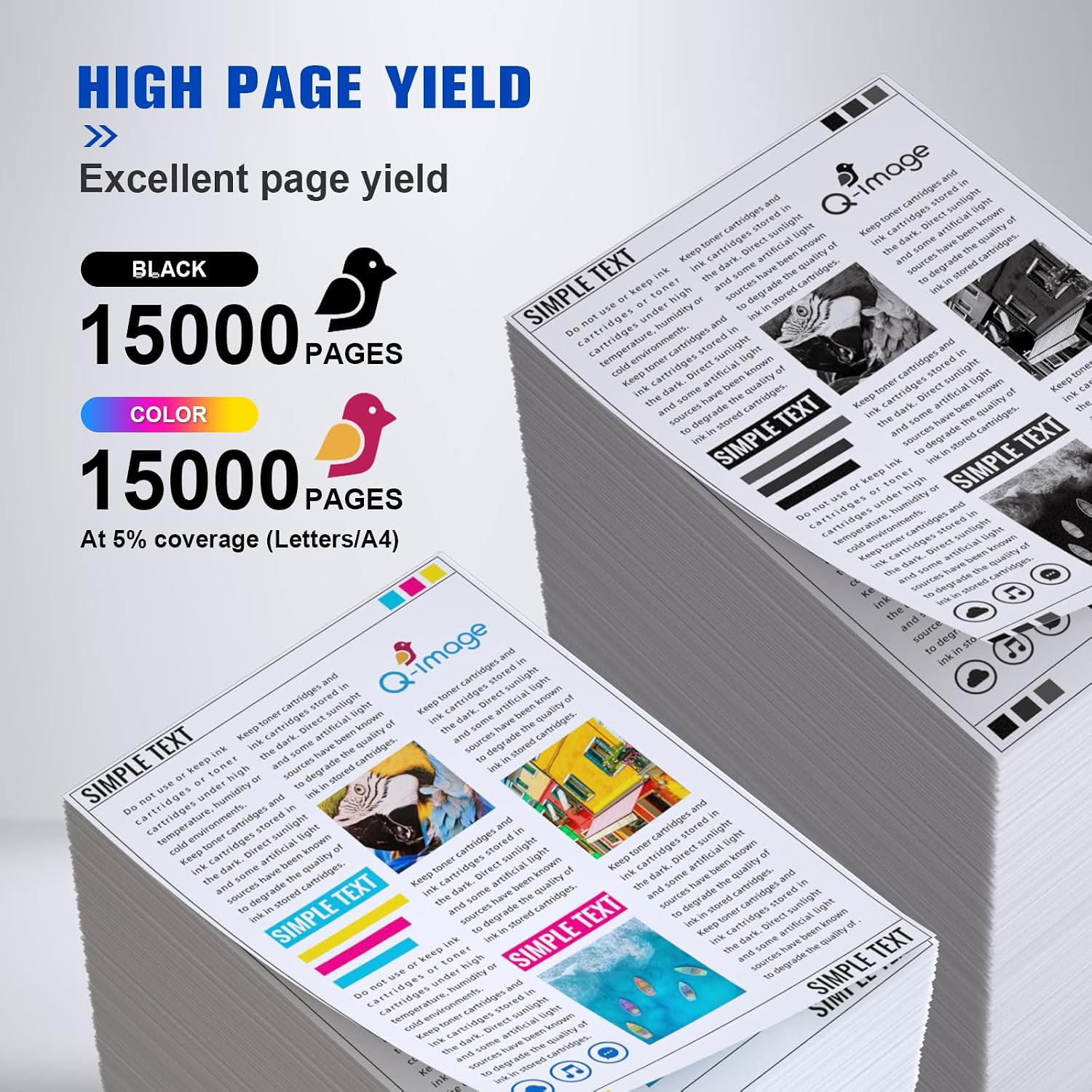 Detalle de Q-image DR-241CL Lot de 4 tambours 15000 pages