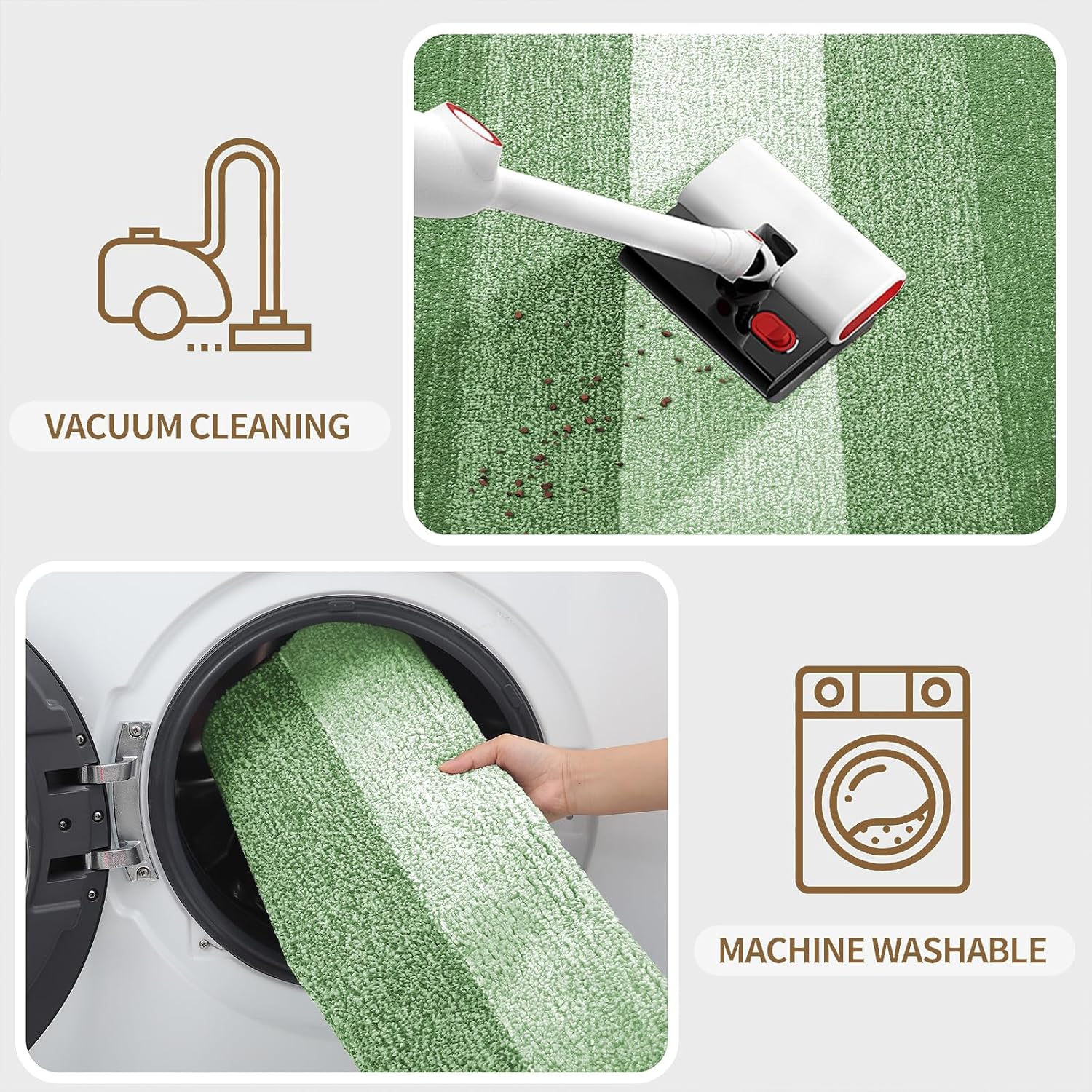 Detalle 1 de Kitinjoy Indoor Outdoor Door Mat 0.4 in